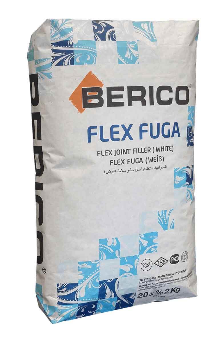 BERİCO FLEX FUGA DERZ DOLGU BEYAZ 20KG.